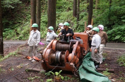 集材機